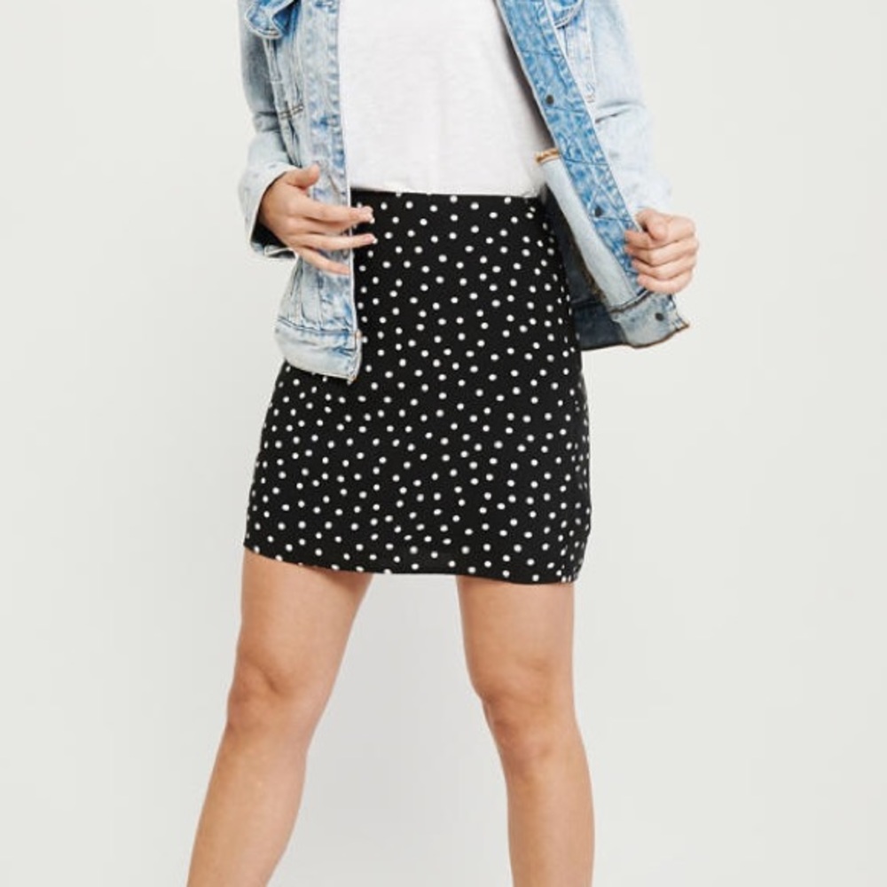 Abercrombie Polka Dot Miniskirt